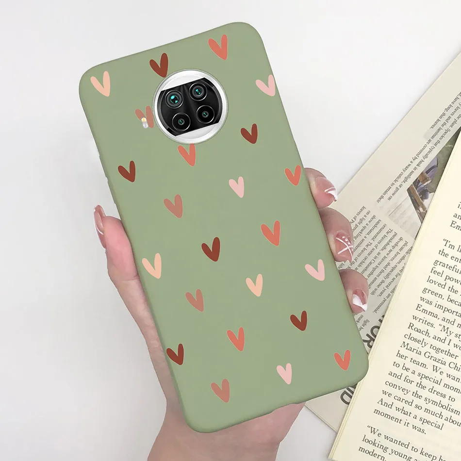 Stylish Painted Matte Silicone Soft Cover for Xiaomi Mi 10T Lite 5G