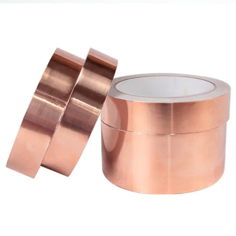 50m Copper Foil Tape Digital Maintenance Self adhesive Copper Foil High