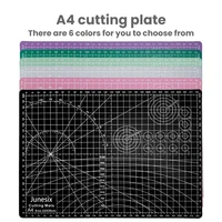 A4 Cutting Pad PVC Table Pad Leather Process Anti Cutting Double-Sided Carving Student DIY Process Self-Healing Pad 30cm×22.7cmx 1