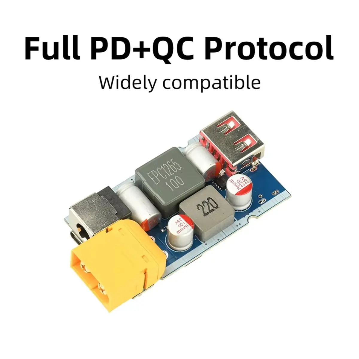 A32I 205W 고출력 고속 충전 모듈 PD QC 3.0/5.0 모든 프로토콜 스텝업..