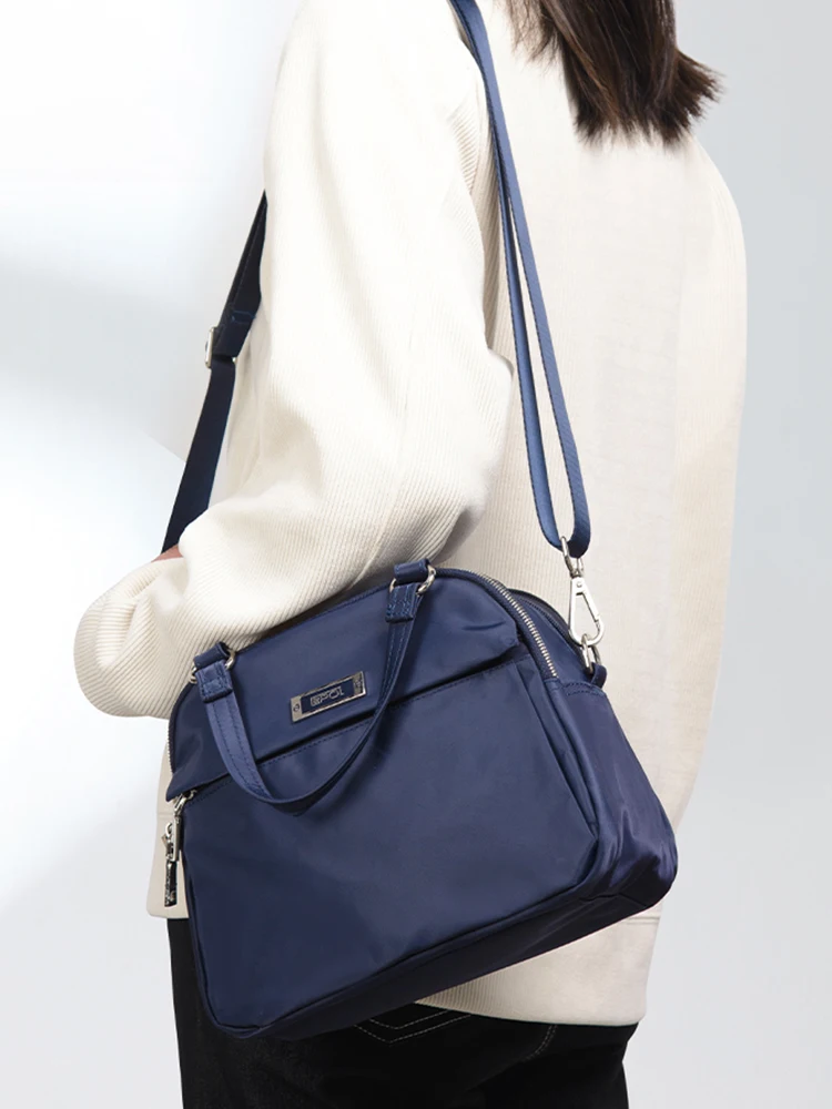 EPOL Women\'s Shoulder Bag 2023 New Shopping Large Capacity Bag Casual Fashion Oxford Cloth Handbag Canvas Messenger Bags 6026-01
