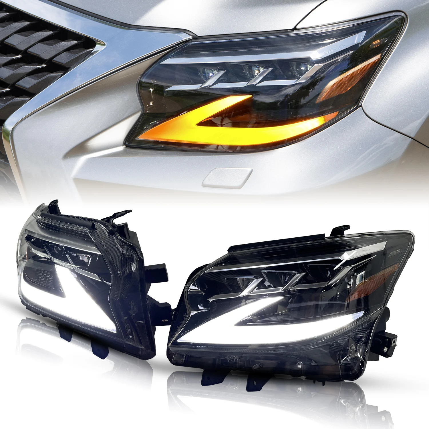 AKDCarAccessoriesHeadLampforLexusGXGX400Headlights20142020