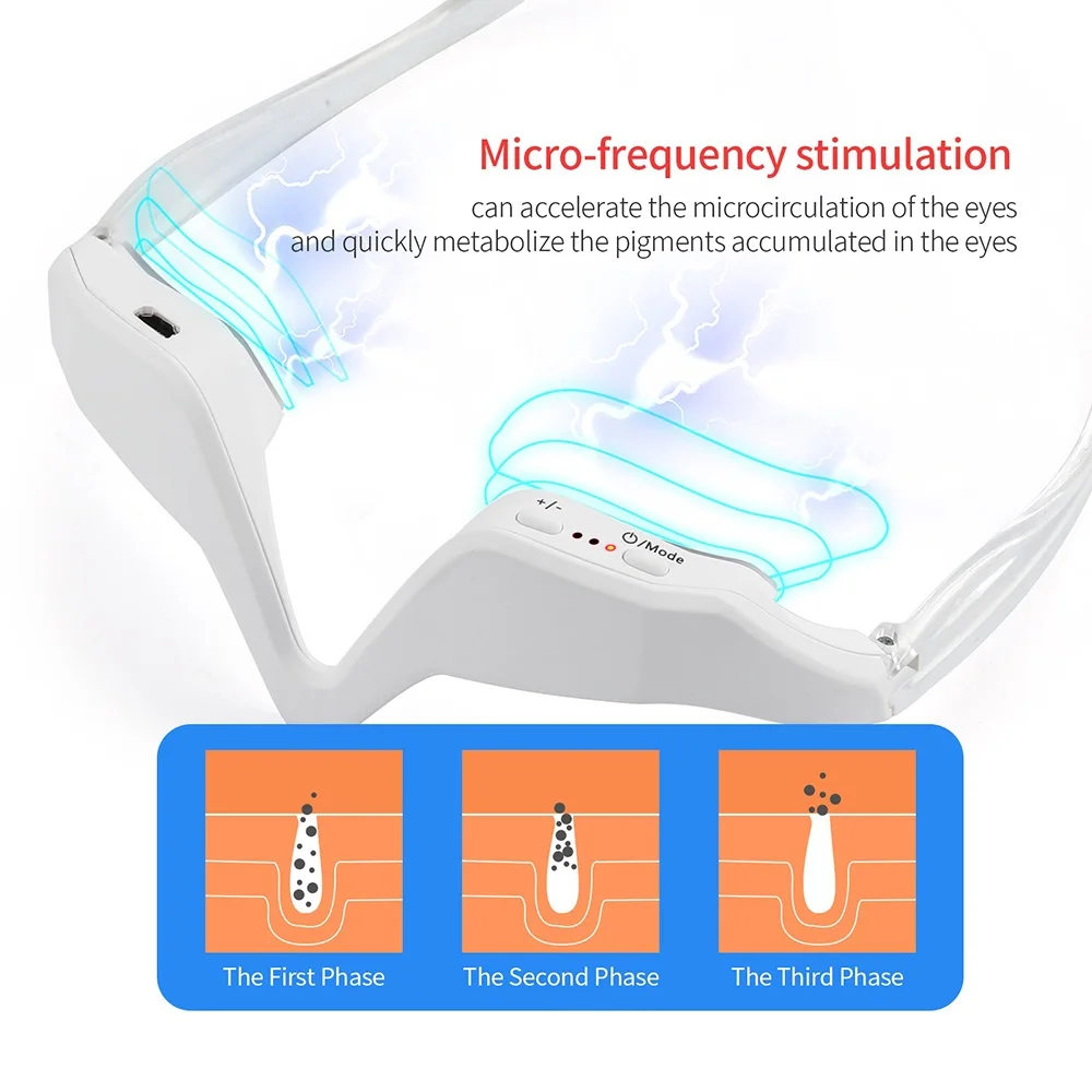 Eye Massager Relieves Eye Fatigue Eyes Massage Glasses Eye Fatigue Relief Massager 5