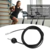 4/5M Steel Wire Rope DIY Heavy Duty Multi Gym Cable Fitness Pulley Machine Home Fitness Exercise Equipment Accessories Tool
