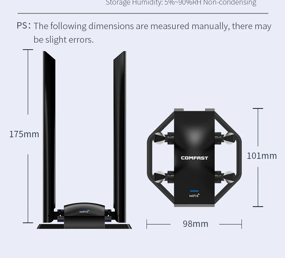 e 11 PC, 5374Mbps, AX5400 Tri-Band Gigabit