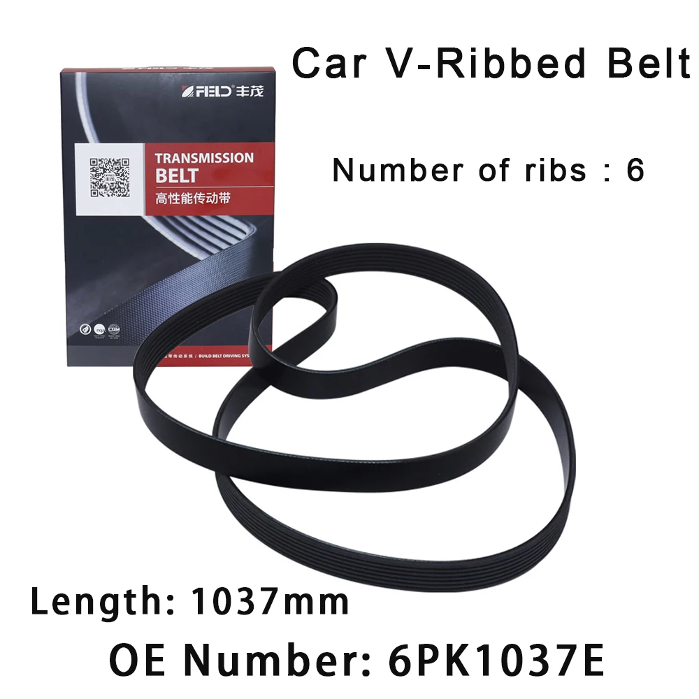 

Ремень передач V-ребристый для ALFA ROMEO CITROEN XSARA FIAT MINI NISSAN SEAT SKODA TOYOTA VW GOLF PASSAT 6PK1037E 5750FE