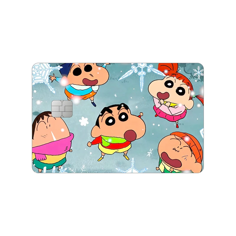 Crayon Shin-chan Karten-Aufkleber Cartoon Schüler-Patches Anime Lernmaterialien Exquisite ID-Dokumente Bus-U-Bahn-Aufkleber Geschenk – Detail 17