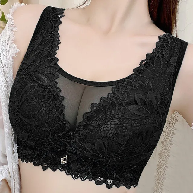 Women's Deep V Traceless Latex Gathered And Breathable Adjustable And Sexy Bra Sports Bras for Women One Shoulder Sports Bra Set 1