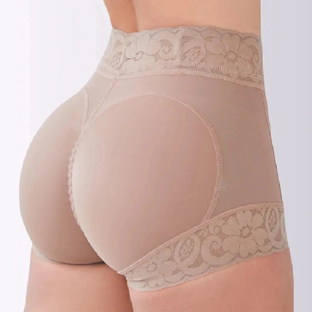 LMYLXL High Waist Butt Lifter Short Natural Lift Shapewear Women Body Shaper High Quality Faja Colombiana