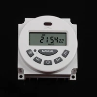 New type L701 16A AC 220V230V110V 12V24V Digital Timer controller 7 Days Weekly Programmable Timer switch minutes Counter CN101A 2