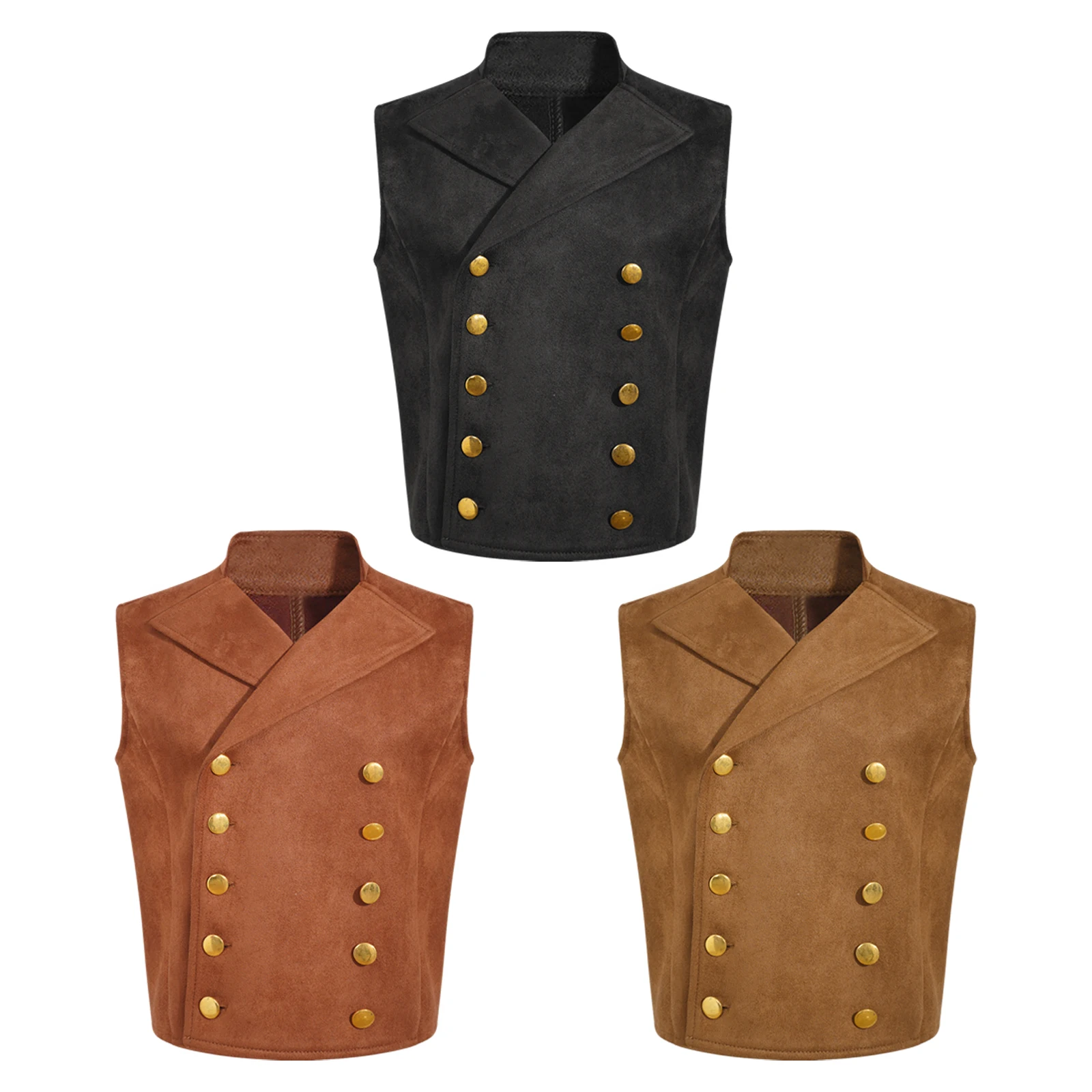 Vintage victoriaanse rok voor kinderen, gothic, retro, tailcoat voor
