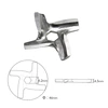 Top Sale 10X For Moulinex Meat Grinder Knife Mincer Blade Kitchen Appliance Parts For HV2 HV3 HV4 HV6 HV8 ME406 ME420 ME605 ME65 5