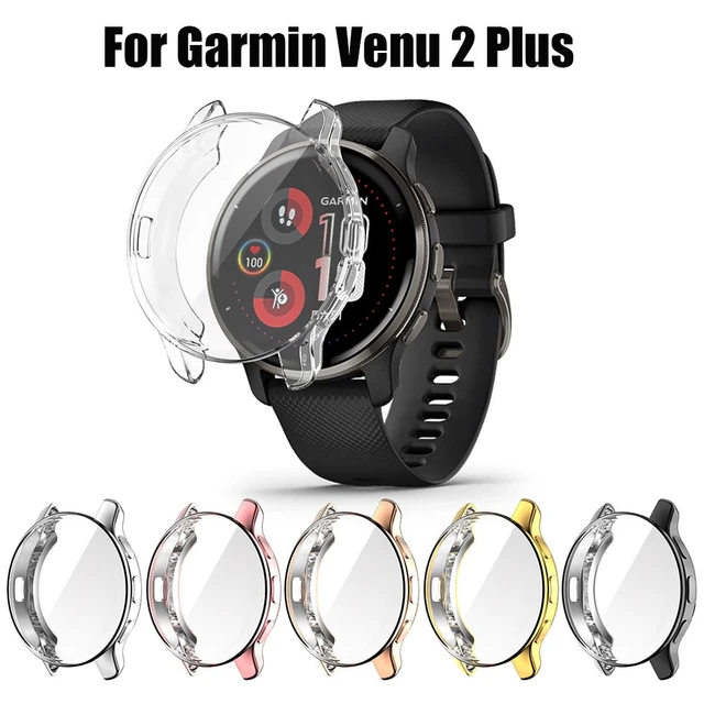 Coque de protection complète pour Garmin Venu 2 Plus, étui en TPU