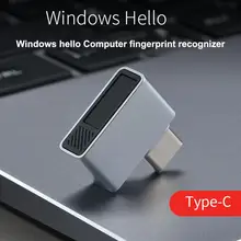 Lector de huellas dactilares USB para Windows 7/10/11, Hello, portátil, PC, ordenador, escáner biométrico, candado, llave de seguridad, envío directo