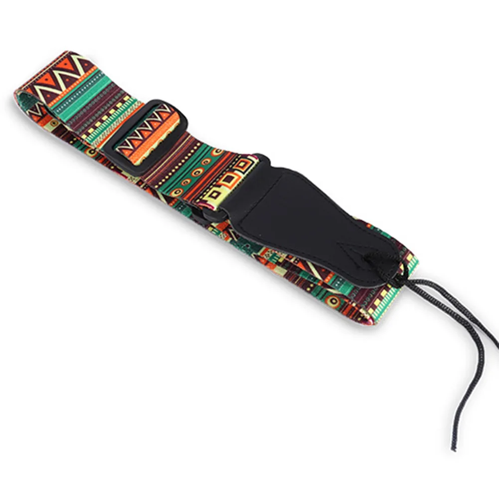 

Guitar Strap For Acoustic Electric Guitar And Bass Multi-Color Guitar Adjustable Soft Webbing Belt Nylon Straps Guitar Parts