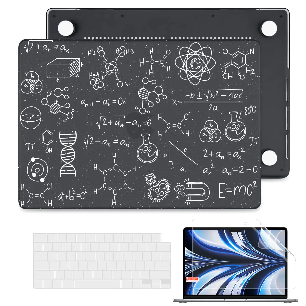 Custodia Per Laptop Per Macbook Air 15 13 M2 2022 2023 A2941 A2681 Pro 14 16 2023 M3 A2918 A2992 A2991 Air 13 M1 A2337 Pro 13 Pollici A2338