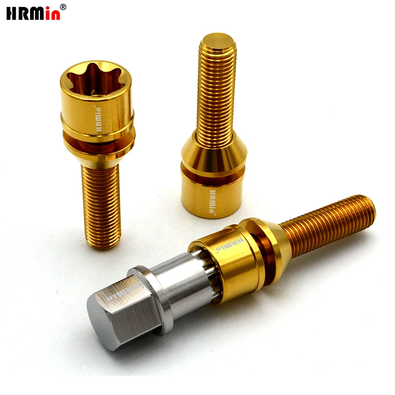 HRMin ƼŸ  Ʈ  ͼ  Ʈ, BMW ̴ Ÿ, Gr.5 ƼŸ, Torx 20 , 1 Ű, M14 * 1.25*28mm, 30mm, 35mm, 45mm, M12 * 1.5*28-