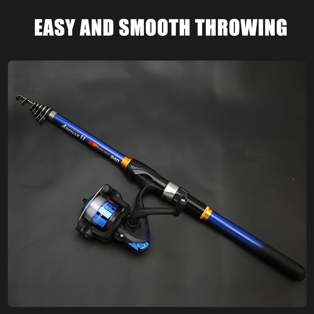 Telescopic Carbon Fishing Rod 5