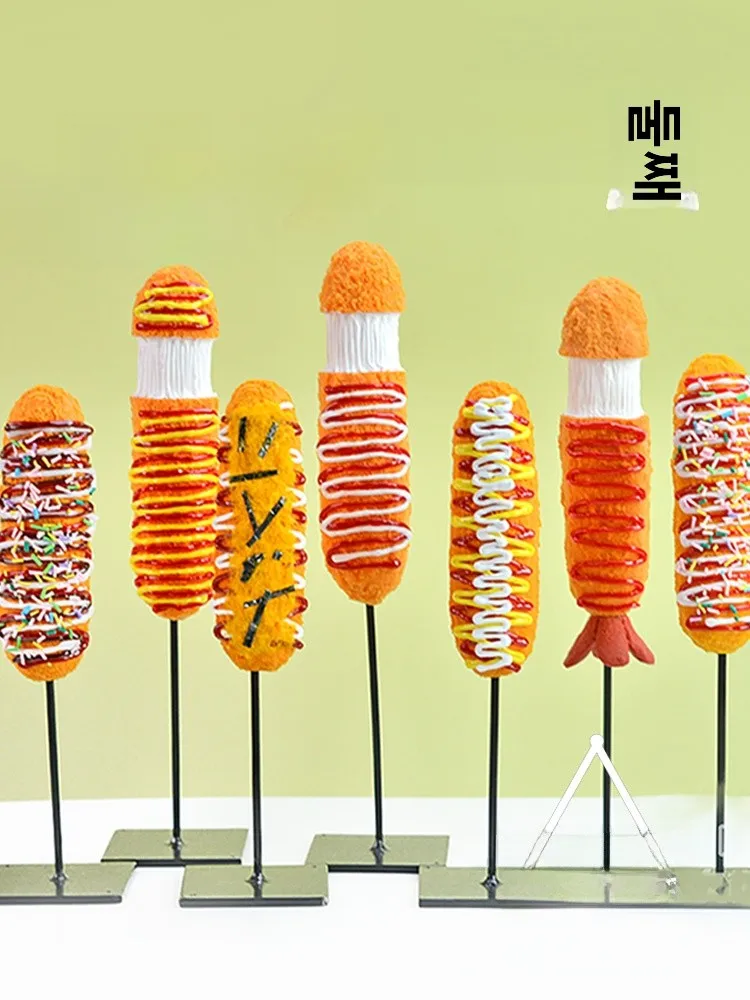 치즈스틱 모델 치즈스틱 대형 치즈스틱 모델 라이스 시뮬레이션 사진 전시 치즈스틱 모델 치즈스틱 대형 치즈스틱