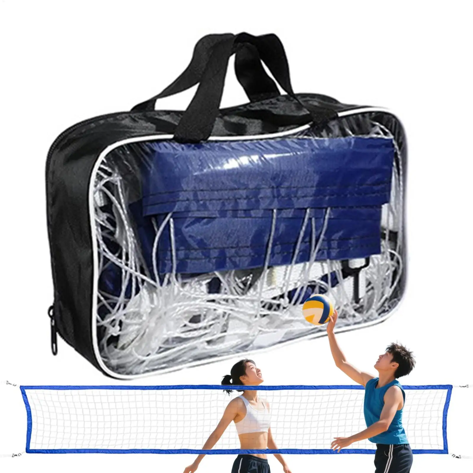 Portable Adjustable Pool Volleyball Net 5