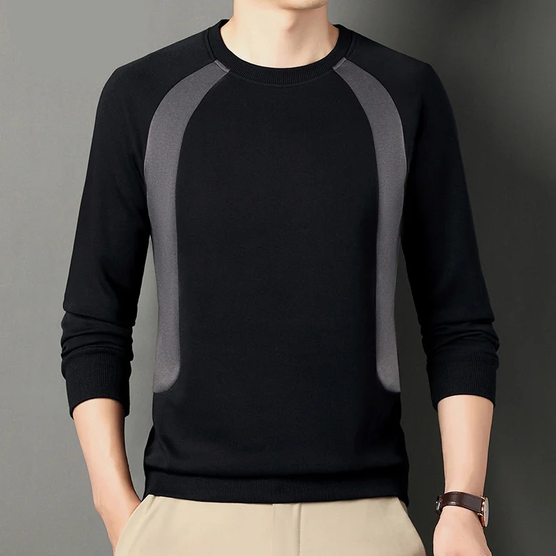 Felpa uomo woodpecker manica lunga girocollo versatile casual_voghion.com