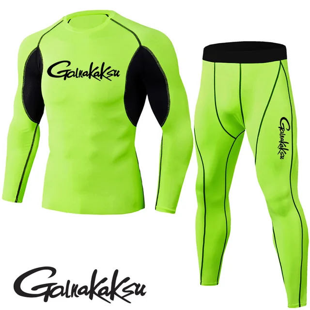 통기성, 빠른 건조, UV 차단, 모기 방지 기능을 갖춘 Galnakaksu 남성용 낚시 의류 세트