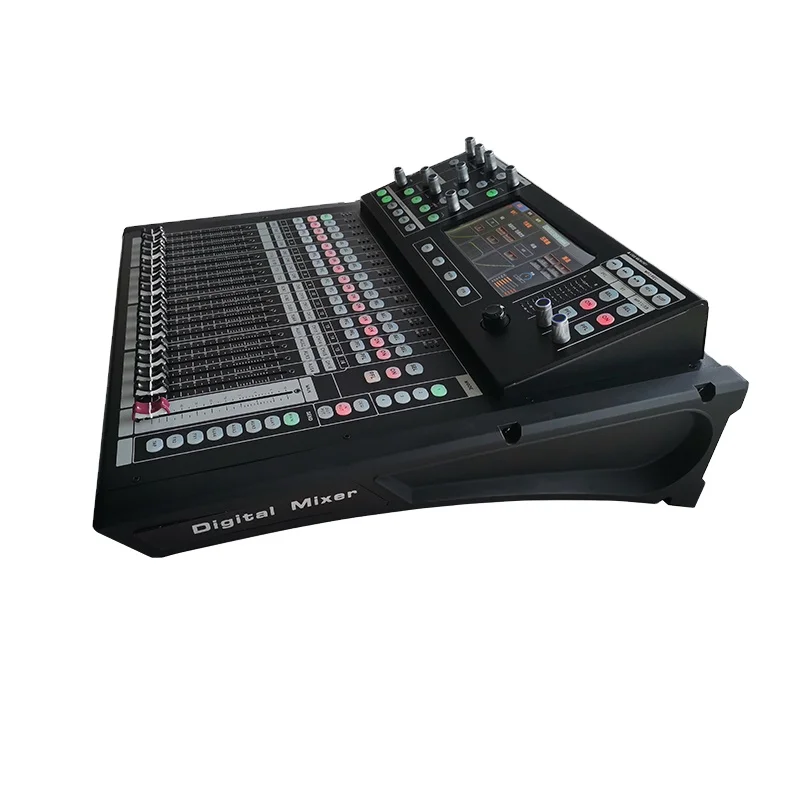 

Pro Audio Mixer Recording USB Stage Mixer Audio digital mixer with recording capable channel direct outputs editable effects