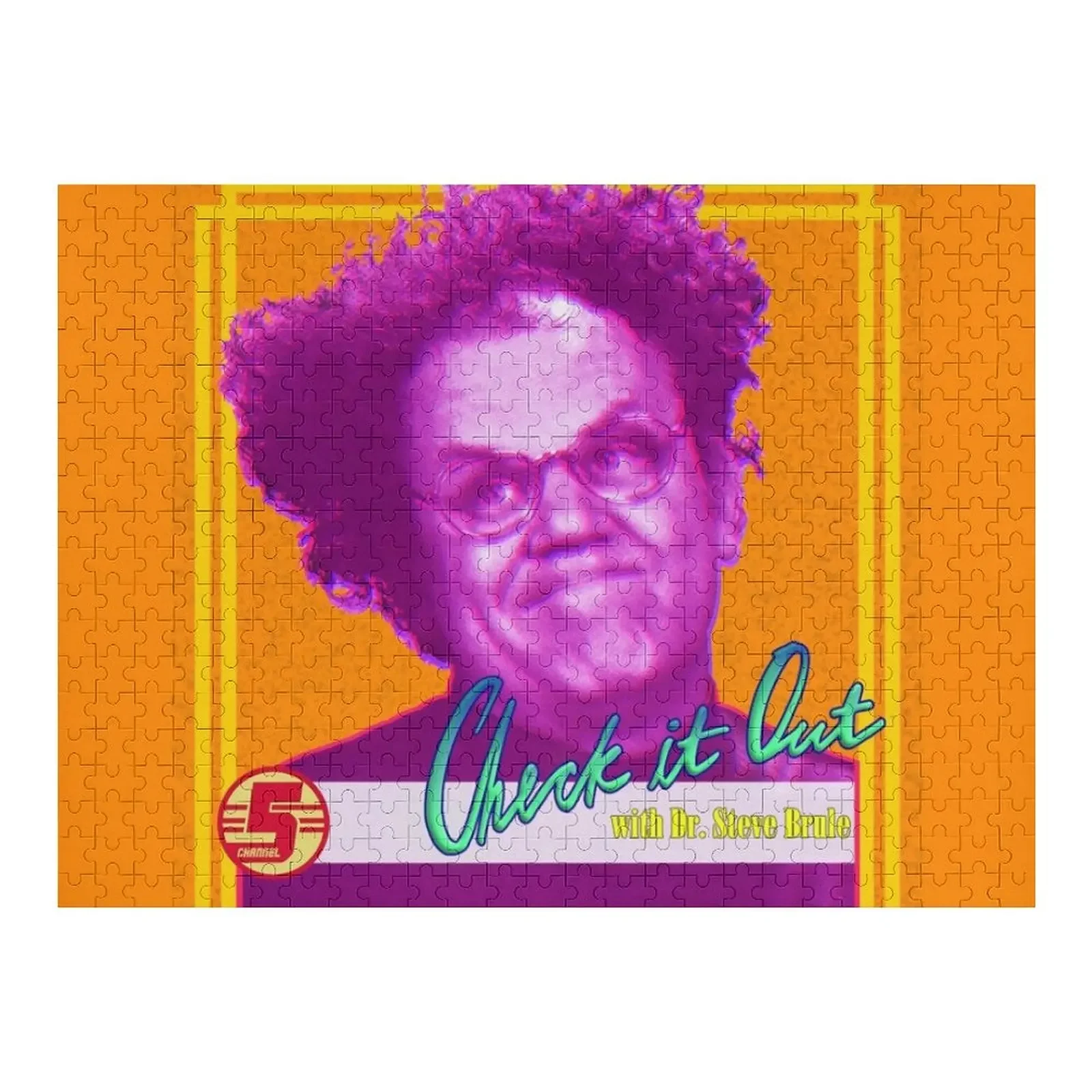 

Check It Out: With Dr Stevie Brule Jigsaw Puzzle Adult Wooden Wood Photo Personalized Animal Personalized Child Gift Puzzle
