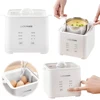 220V Home Appointment Breakfast Machine 300W Automatic Steamed Boil Breakfast Machine Reservation Soft Boiled Eggs Cooker 6