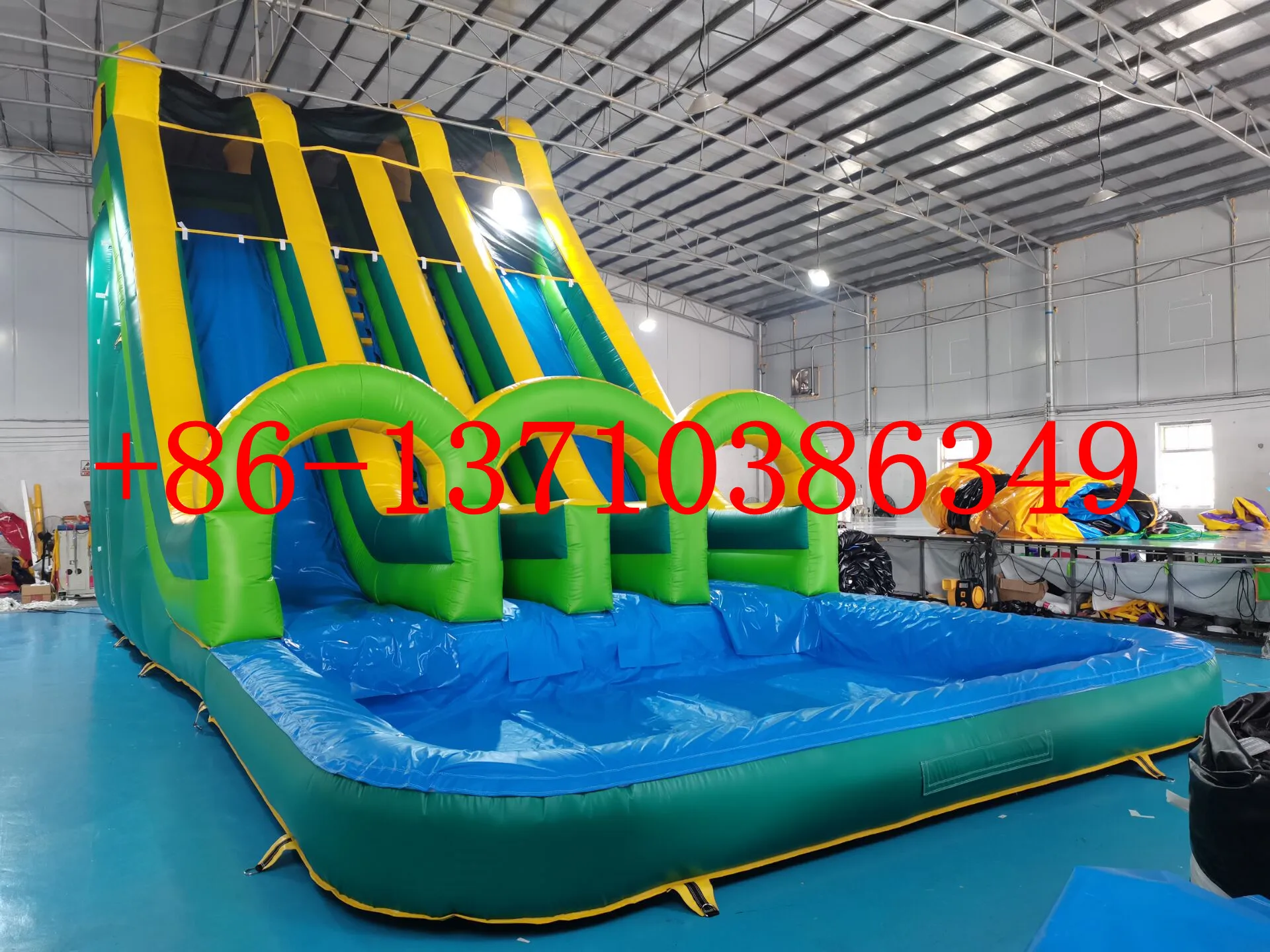 

Прямая продажа с завода, большая популярная надувная горка для бассейна