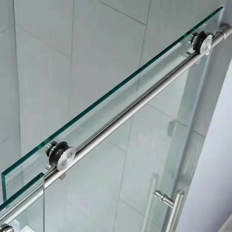 Frameless Glass Shower Room Sliding Door, Simple and Fashionable 4