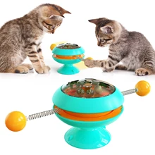 

Pet Rotatable Cat Toys Supplies With Catnip Interactive Training Toys for Cats Kitten Cat Accessories Pet Products Dropshipping
