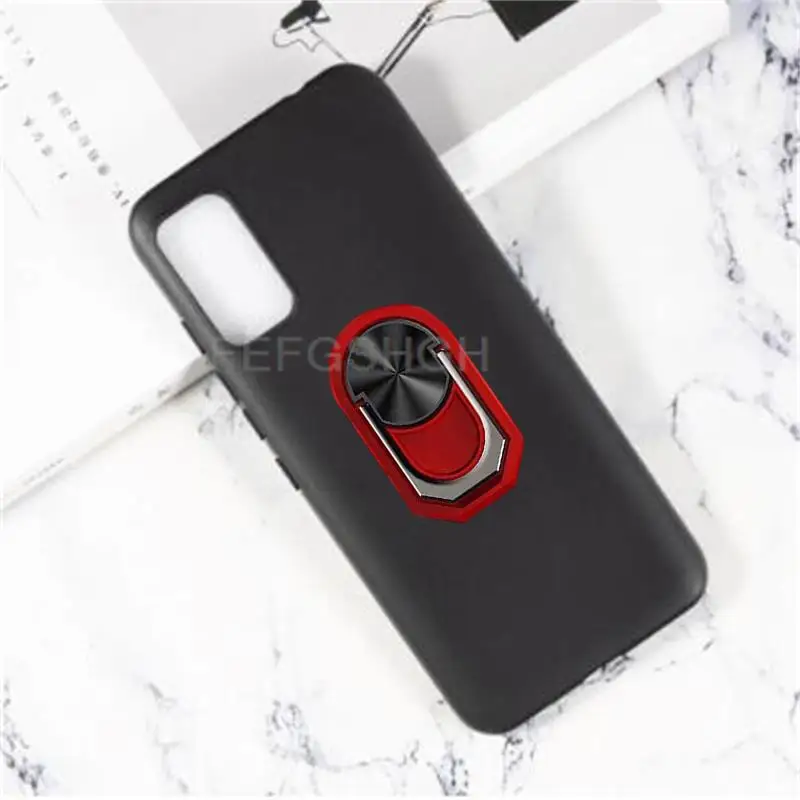 For Wiko Power U10 TPU Cover Back Cover Finger Ring Soft TPU Silicone Case For Wiko Power U20 U30 U10 U 10 Phone Cover 2