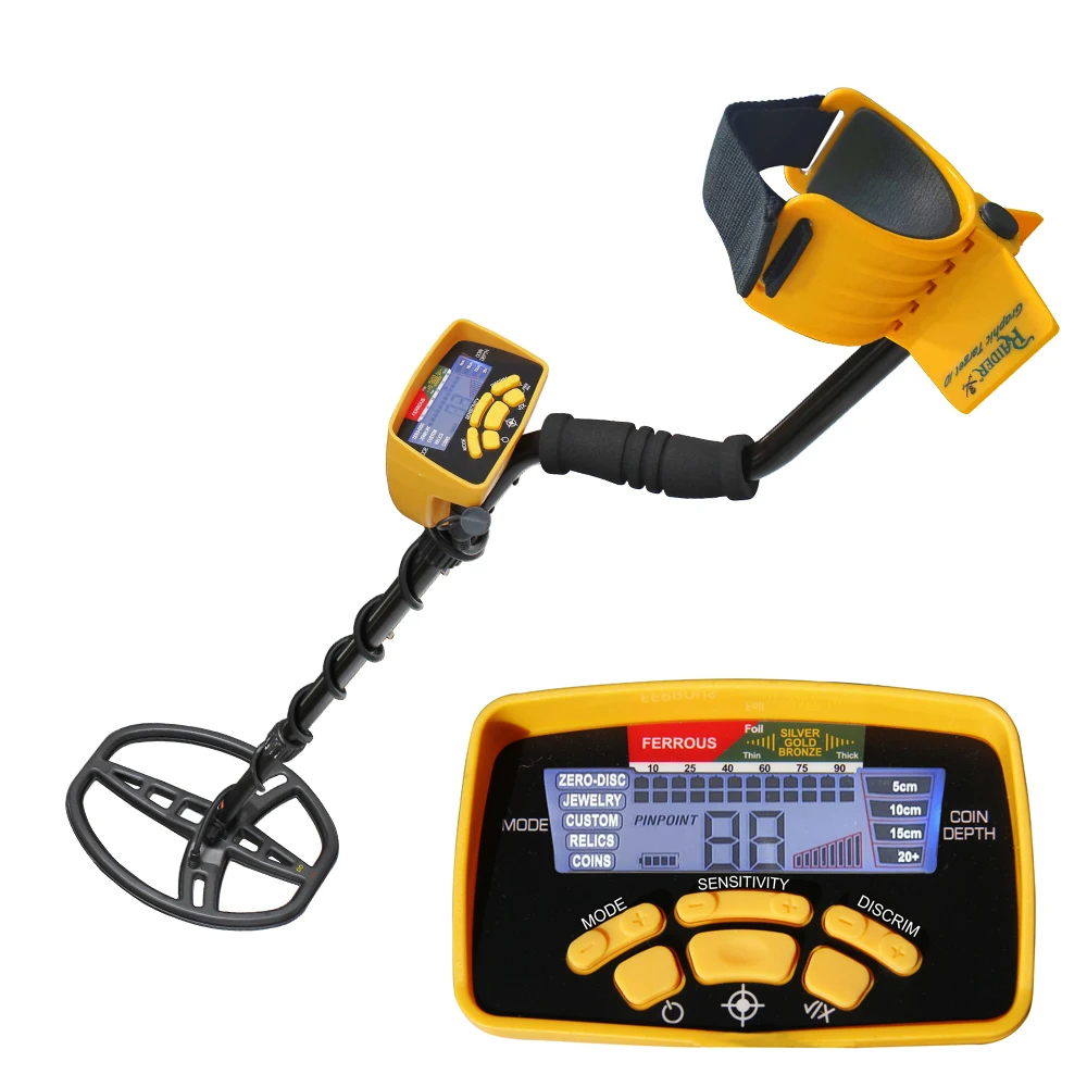 Professional Underground Metal Detector MD 6450 with Backlight LCD Digital display MD 6350 with 11 Waterproof