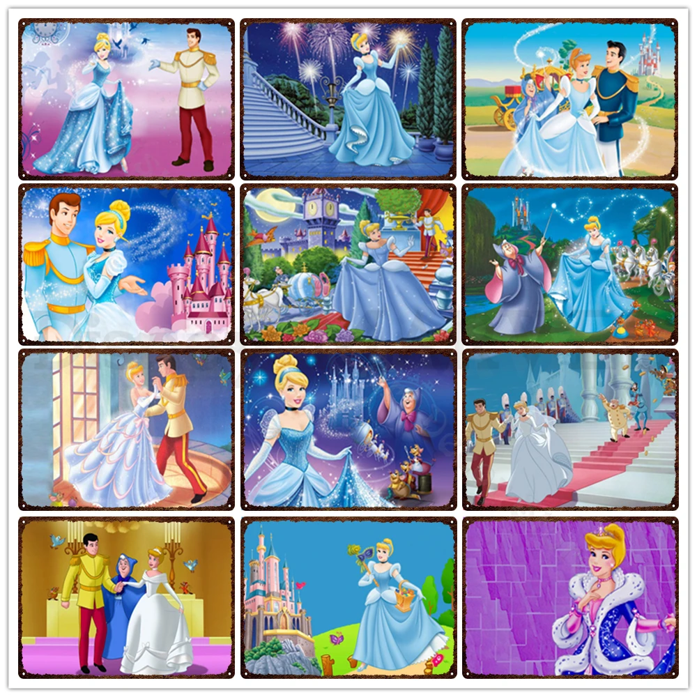 Disney Princess Tin Case Art Kit