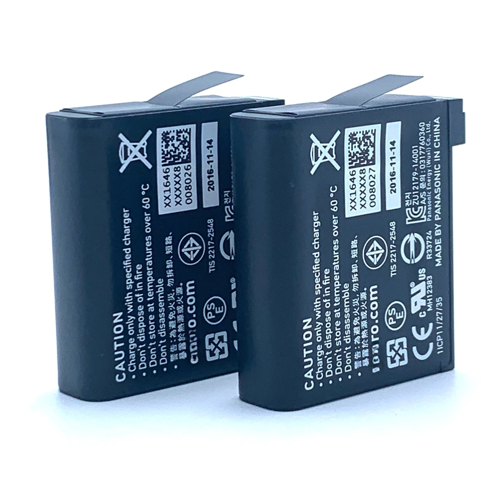 Bateria Original para Gopro Hero Substituição Câmera Ação Pcs - Image 2