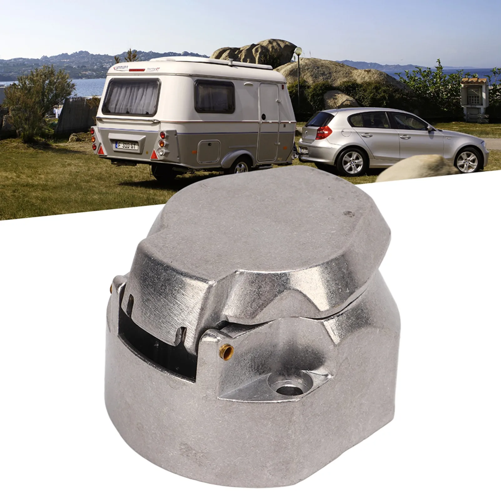 Trailer Socket 13 Pin 12V Aluminum Alloy Female for Standard Female Electric Socket trailer plug socket