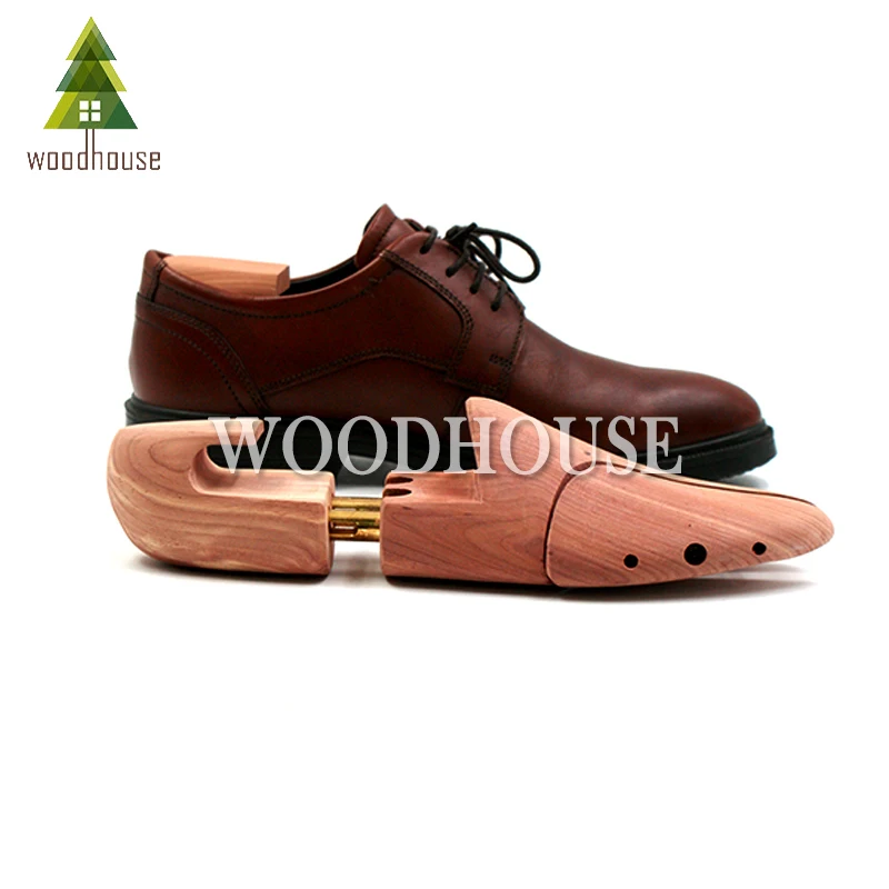Shoe Tree Men's and Women's Twin Tube Adjustable Red Cedar