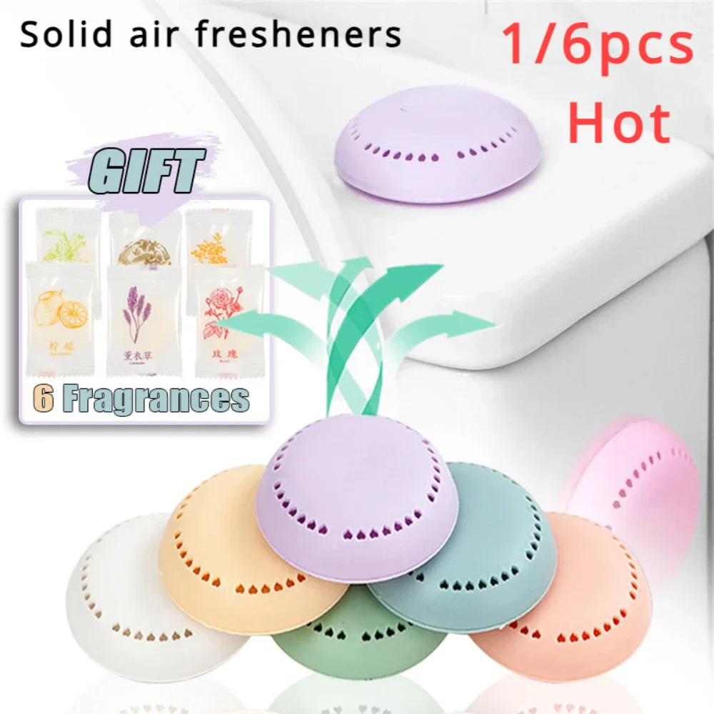 Self-adhesive Fragrances for Home Fragrance Solid Air Freshener Toilet Replaceable Aromatherapy Deodorant Bedroom Wardrobe Car
