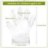 100-400Pcs Food Grade Disposable Gloves for Children TPE Food Party Activities Use Kids Multipurpose Painting Playing Gardening 5