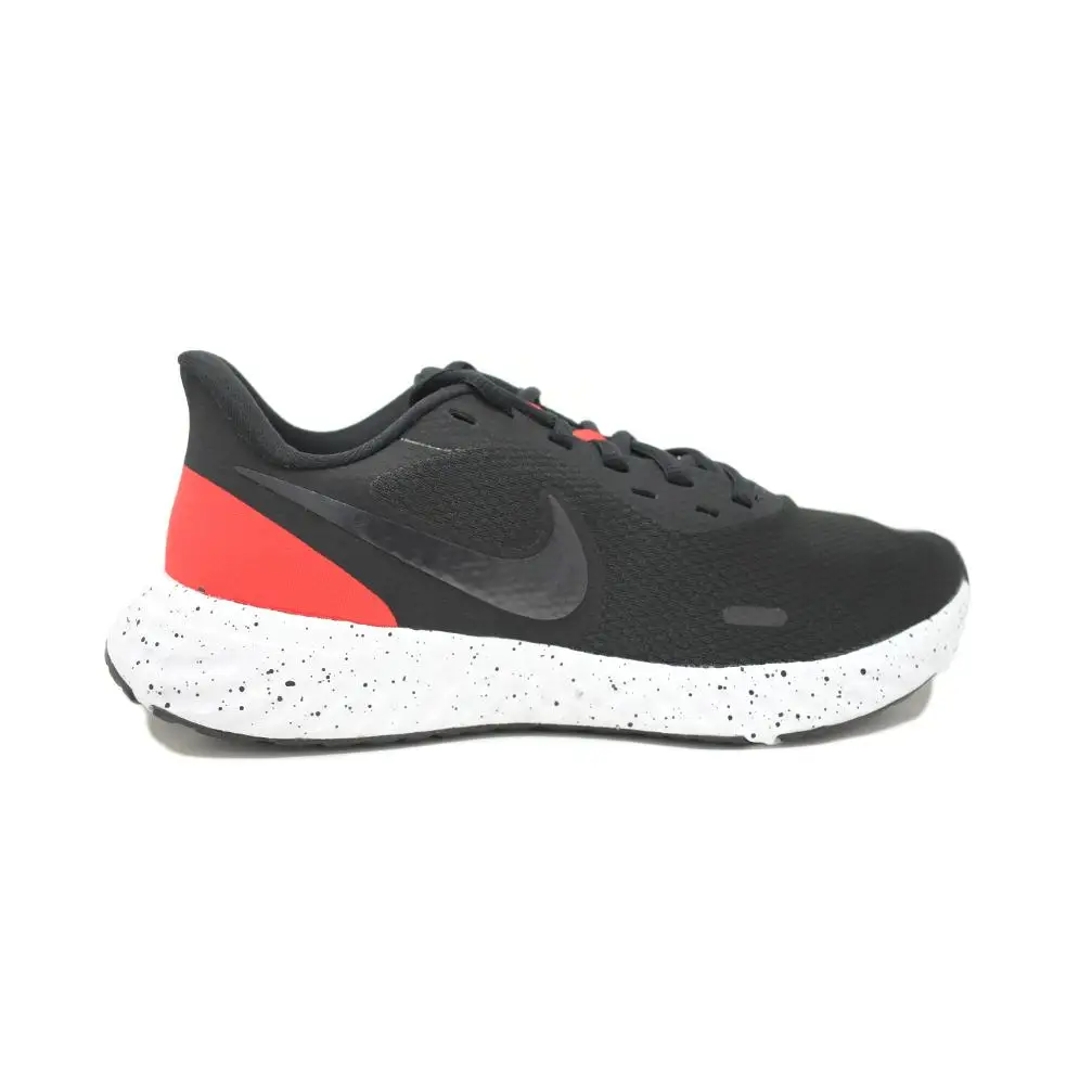 ZAPATILLA NIKE PARA HOMBRE DEPORTIVO Revolution 5. Sneakers Con Material Ligero De Tejido Envuelve El Pie Con Soporte Transpirab