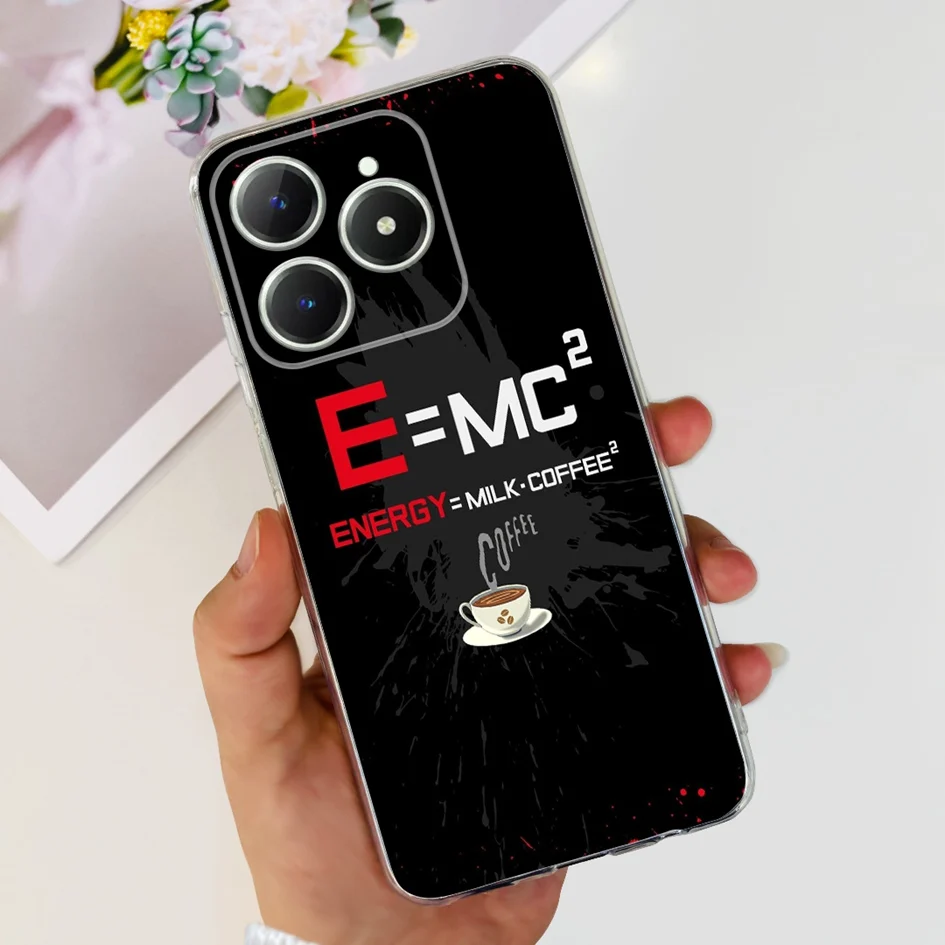 Elegant Floral Soft Silicone Clear Phone Case - Enhanced Protection and Style