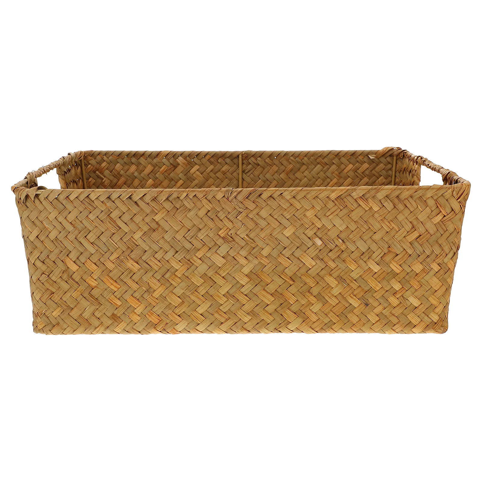 

Utensil Organizer Woven Storage Cube Storage Organizer Basket Bin Sea Grass Woven Basket Sundries Storage Box Home