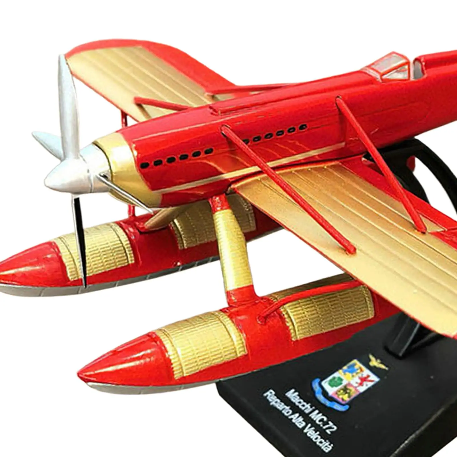 1/72 Scale Diecast Aircraft Water Plane Kids Toy Enthusiasts Collection