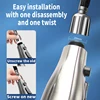 Kitchen Faucet Head Replacement Faucet Sprayer 9 Nozzles Sprayer Water Saving Shower Bathroom Basin Sink Tap Replacement 3