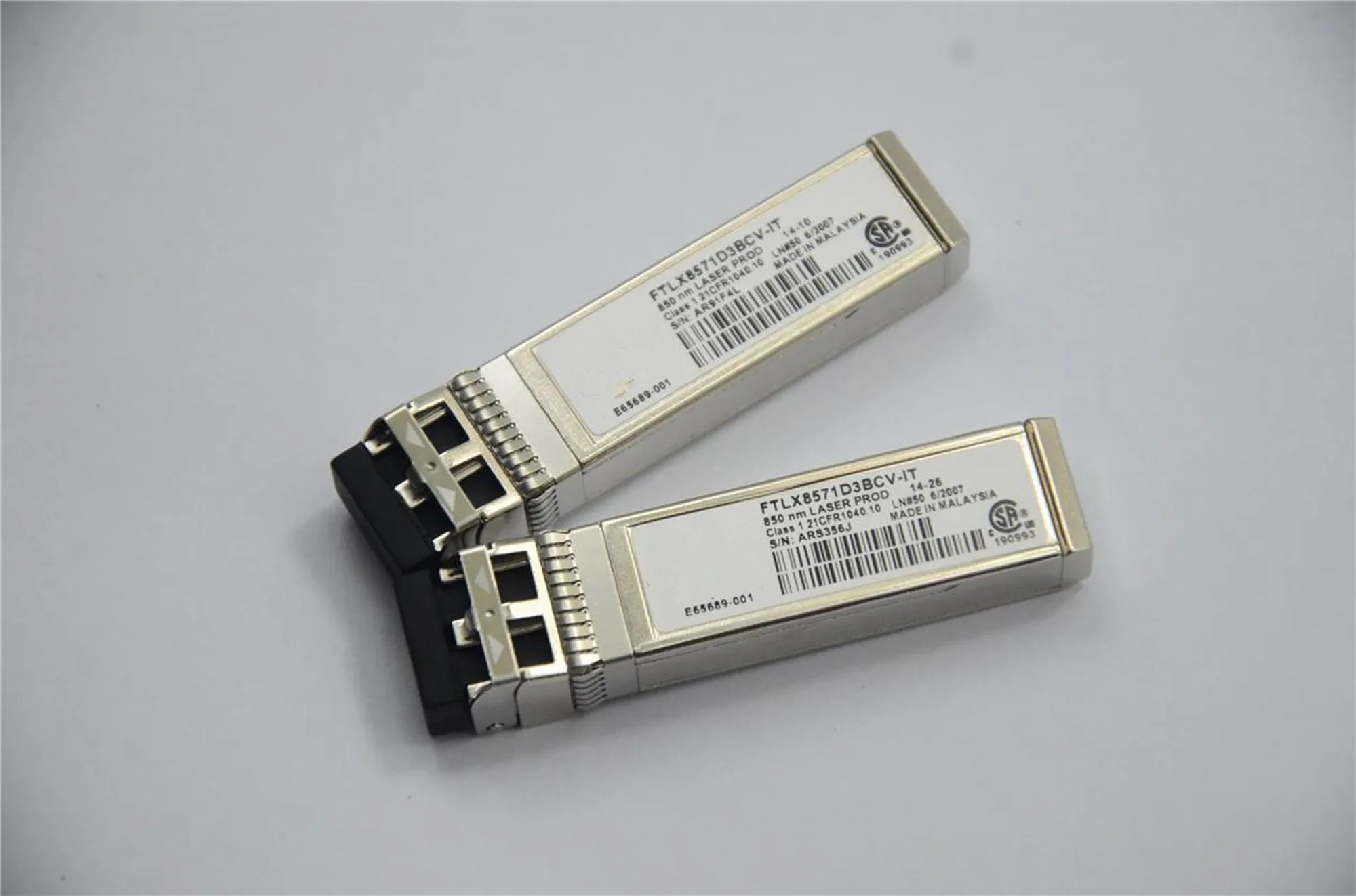 

I-ntel Fiber Transceiver Sfp 10gb SR/FTLX8571D3BCV-IT/10G SFP/E65689-001/0Y3KJN/X710 X520/Inte-l Module Sfp/10gbps Switch SFP