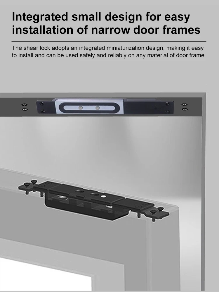Electronic Shear Lock Access Control Electromagnetic Locking System Door Window