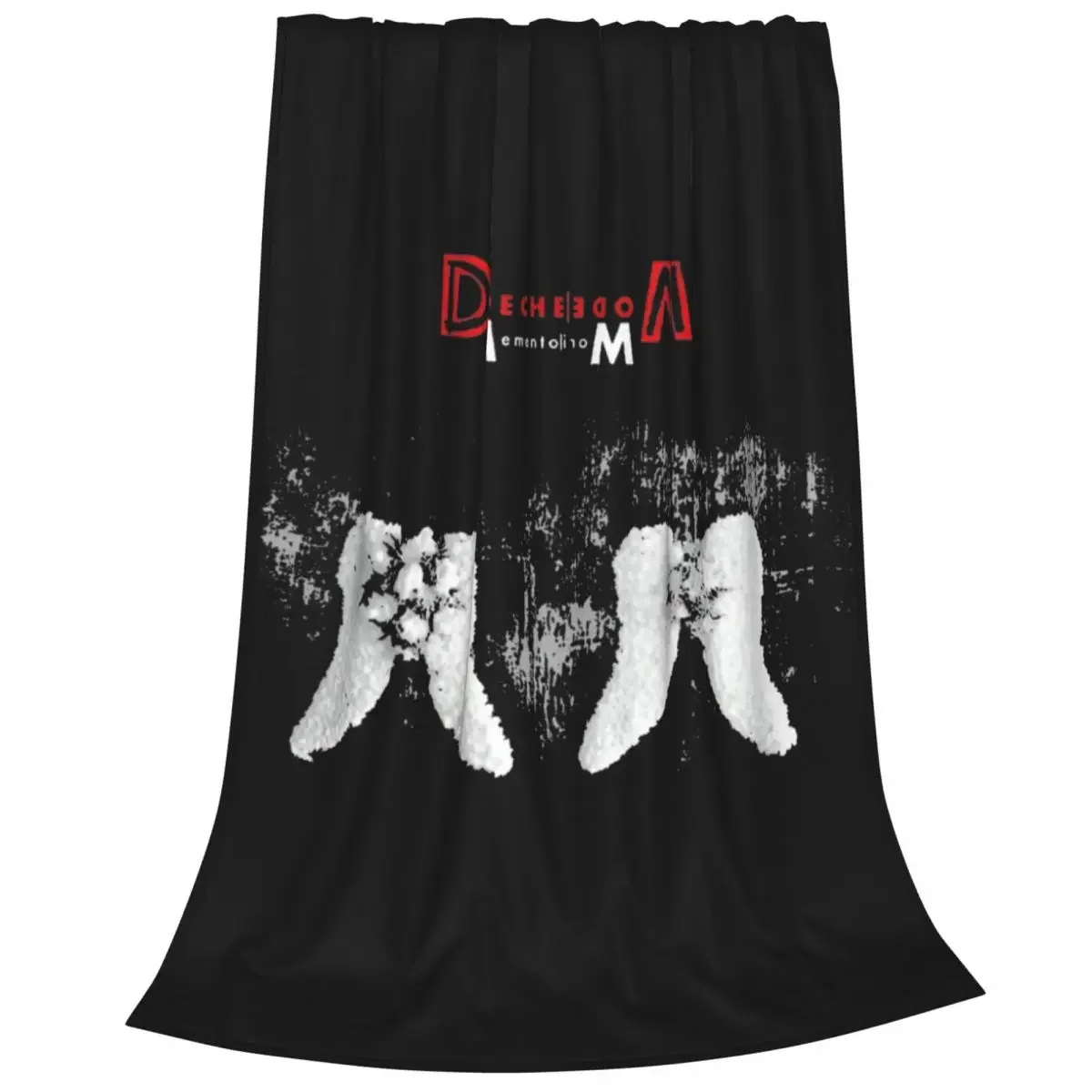 Depeche Cool Mode Blankets Velvet Print Breathable Lightweight Thin Throw Blanket for Bed Travel Quilt 3
