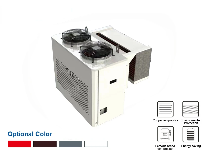 S102599300f8e450f8720ffc7f76d5ebdM Fixed speed cold room compressor unit 3HP Monoblock condensing system cooling room chiller Mallzona