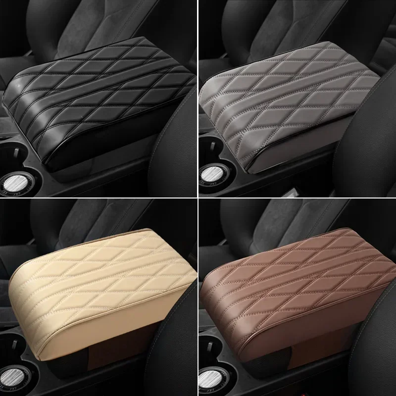 

Car Arm Rest Protector Pad Auto Central Armrest Box Cushion Interior Elbow Support Thickened Extended Memory Cotton Soft Mat